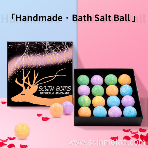 Bath Bomb Shapes Sea Salt Box Set